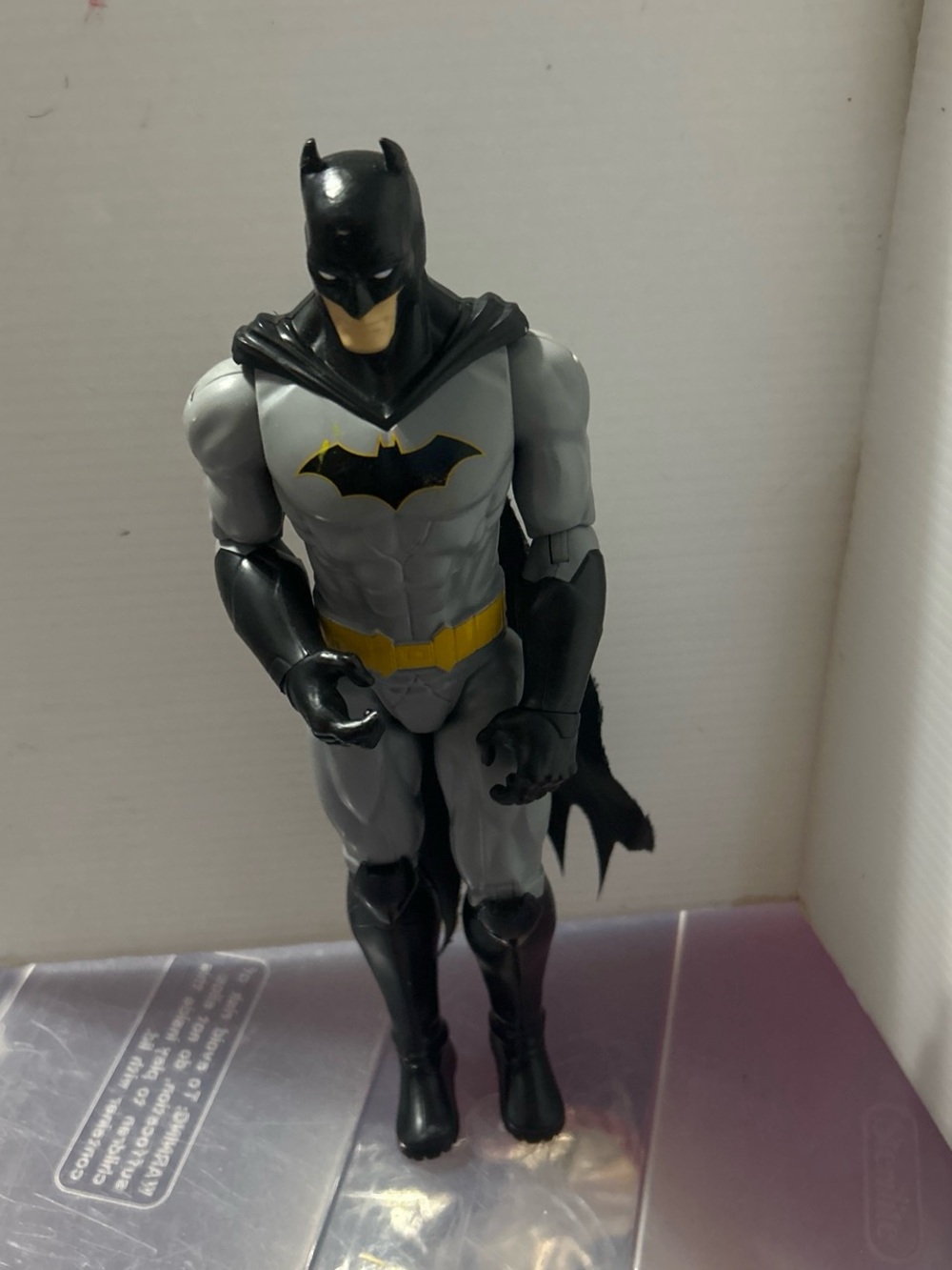DC Comics Batman Figure - Gray, Black & Yellow Belt